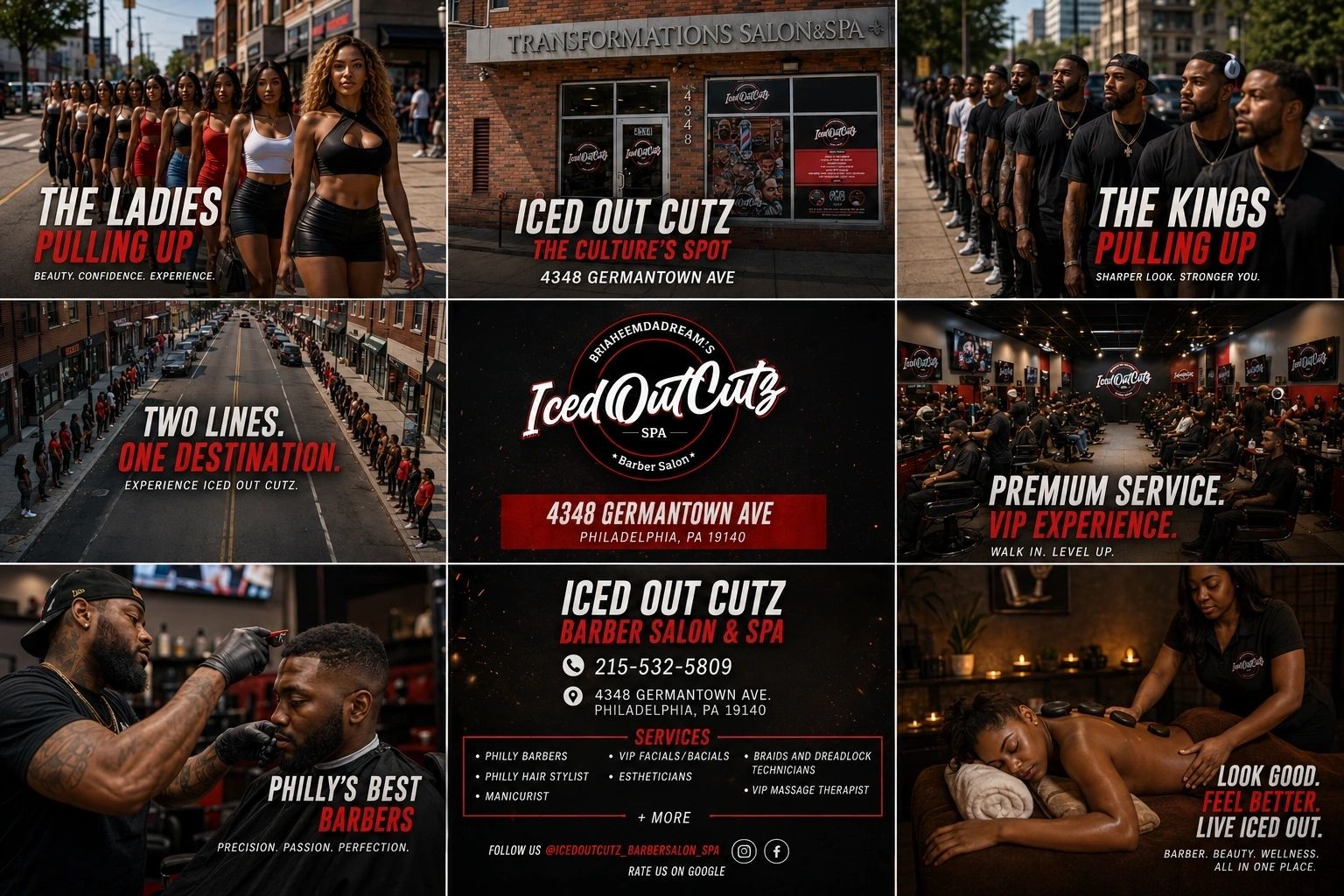 Briaheemdadream's Icedoutcutz BarberSalon Spa (barbershop & hair salon) — photo from salon website