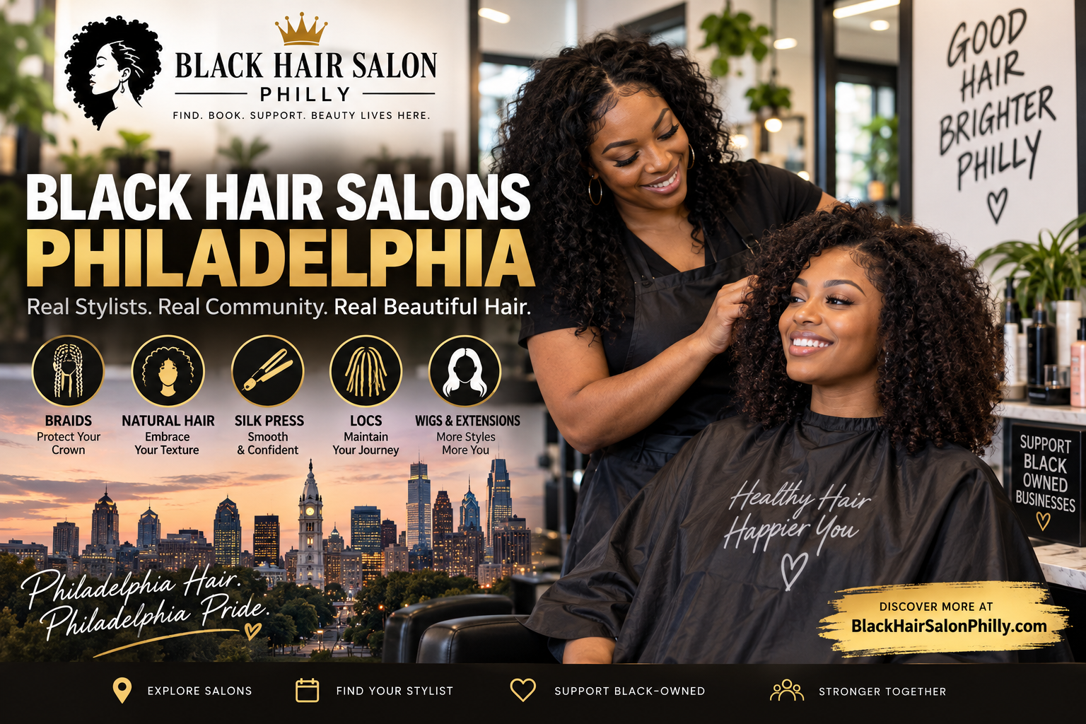 Black Hair Salons Philadelphia